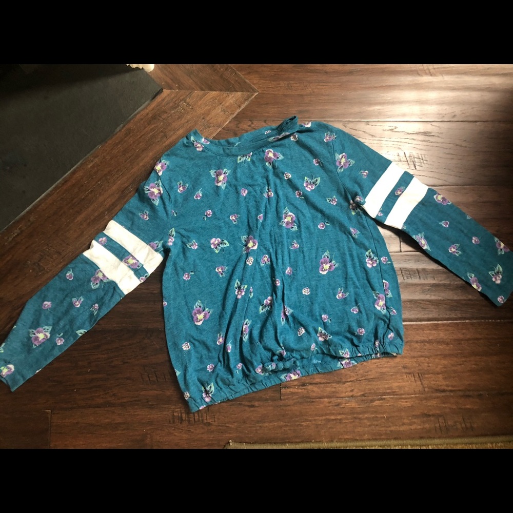 Blue long sleeve from justice